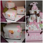  Pink & Brown girl Baby Shower