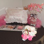 Pink and Brown Girl Baby Shower