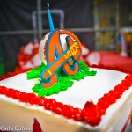 Baseball birthday party cakes