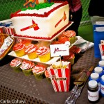 Baseball birthday party cakes