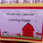 Farm Barnyard birthday party pictures