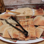 arabian night birthday party hummus and pita bread