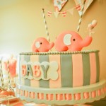 Pink and gray Elphant baby shower (1)