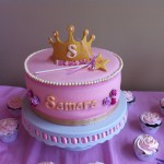 samara birthday princcess party cake